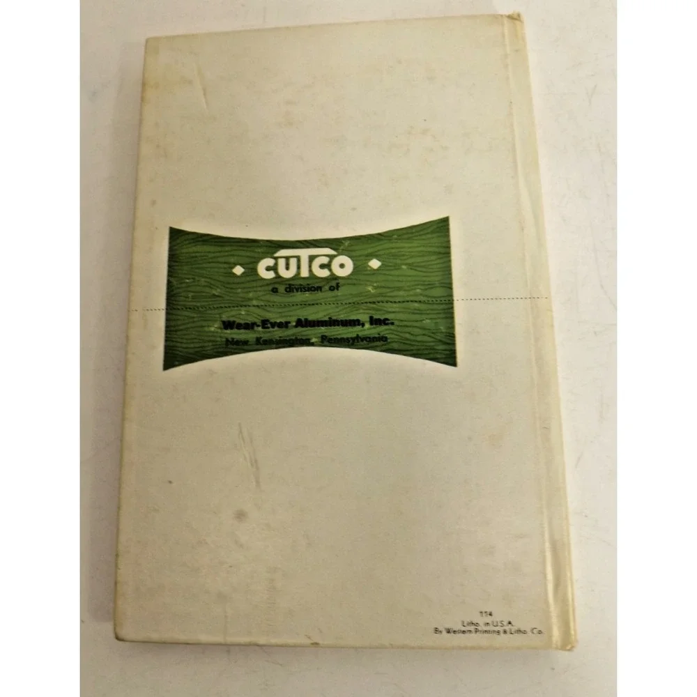 Cutco Cookbook Worlds Finest Cutlery 1961 Margaret Mitchell Hardcover Vintage